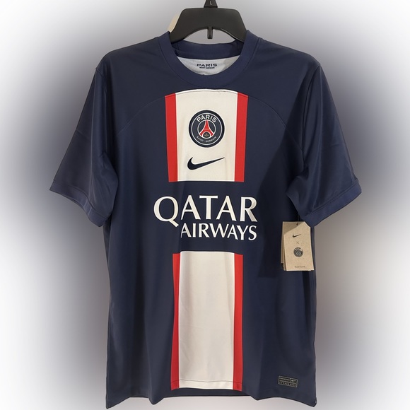 NWT! Lionel Messi Paris Saint-Germain Nike Dri-Fit Stadium Home soccer jersey - Picture 2 of 10